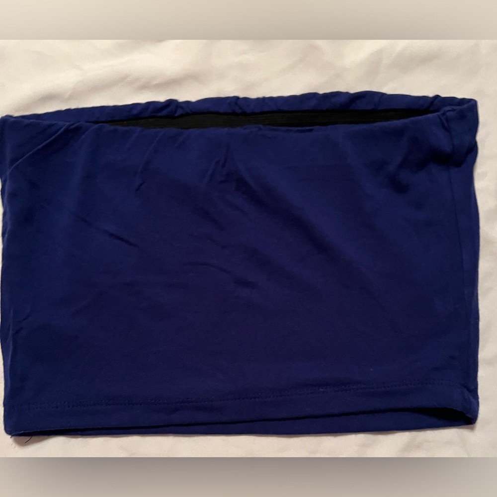 Windsor Solid Blue Tube Top